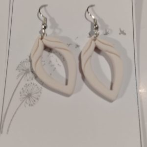 Handgemaakte Klei Oorbelle H19