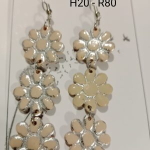 Handgemaakte Klei Oorbelle H20