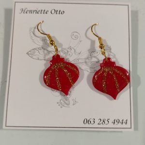 Handgemaakte Klei Oorbelle KC5