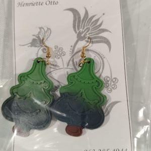 Handgemaakte Klei Oorbelle KC7