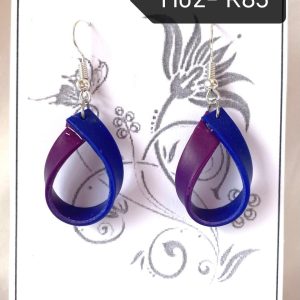 Handgemaakte Klei Oorbelle H2