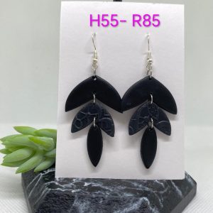 Handgemaakte Klei Oorbelle H55