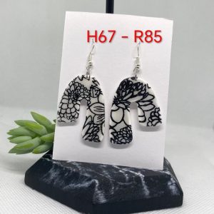 Handgemaakte Klei Oorbelle H67
