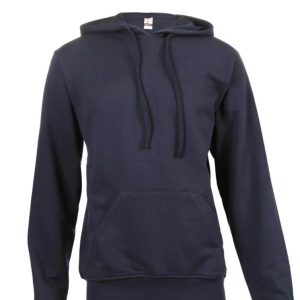 Quoted Hoodie - Navy (Loose Fit)