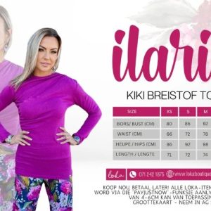 Ilaria Kiki Breistof Toppie