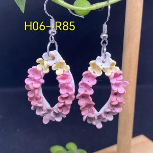 Handgemaakte Klei Oorbelle H06