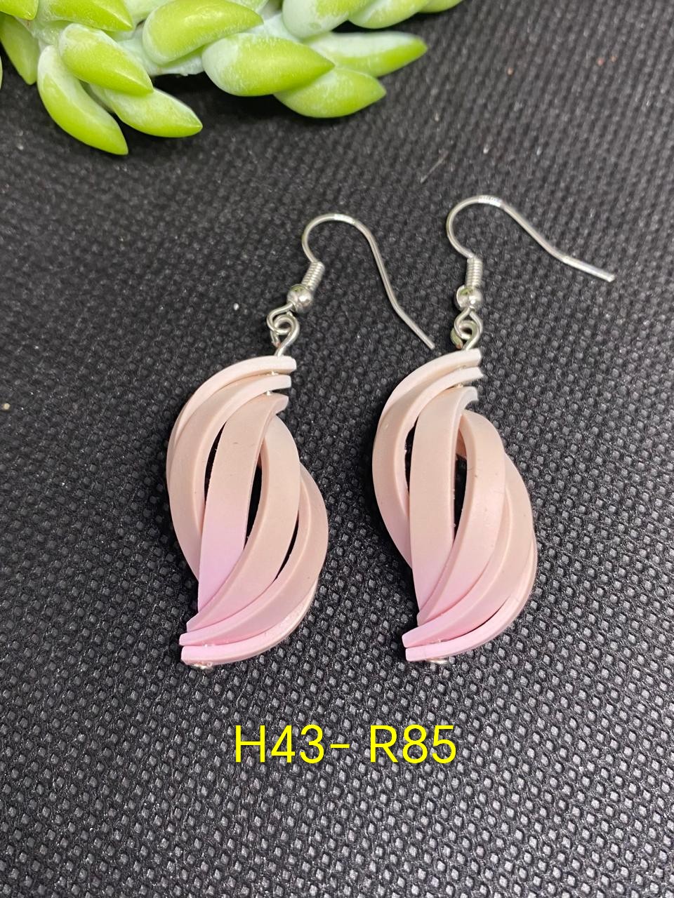 Handgemaakte Klei Oorbelle H43