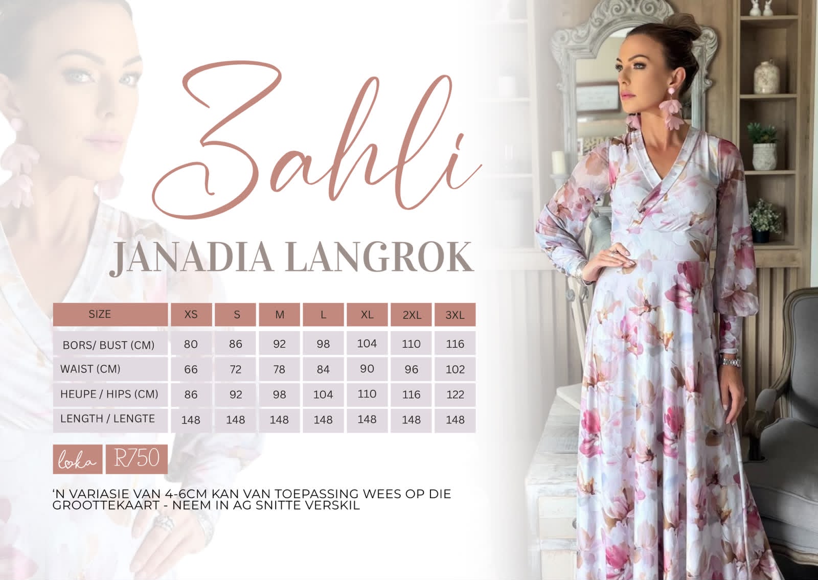 Zahli Janadia Rok - Mesh Moue