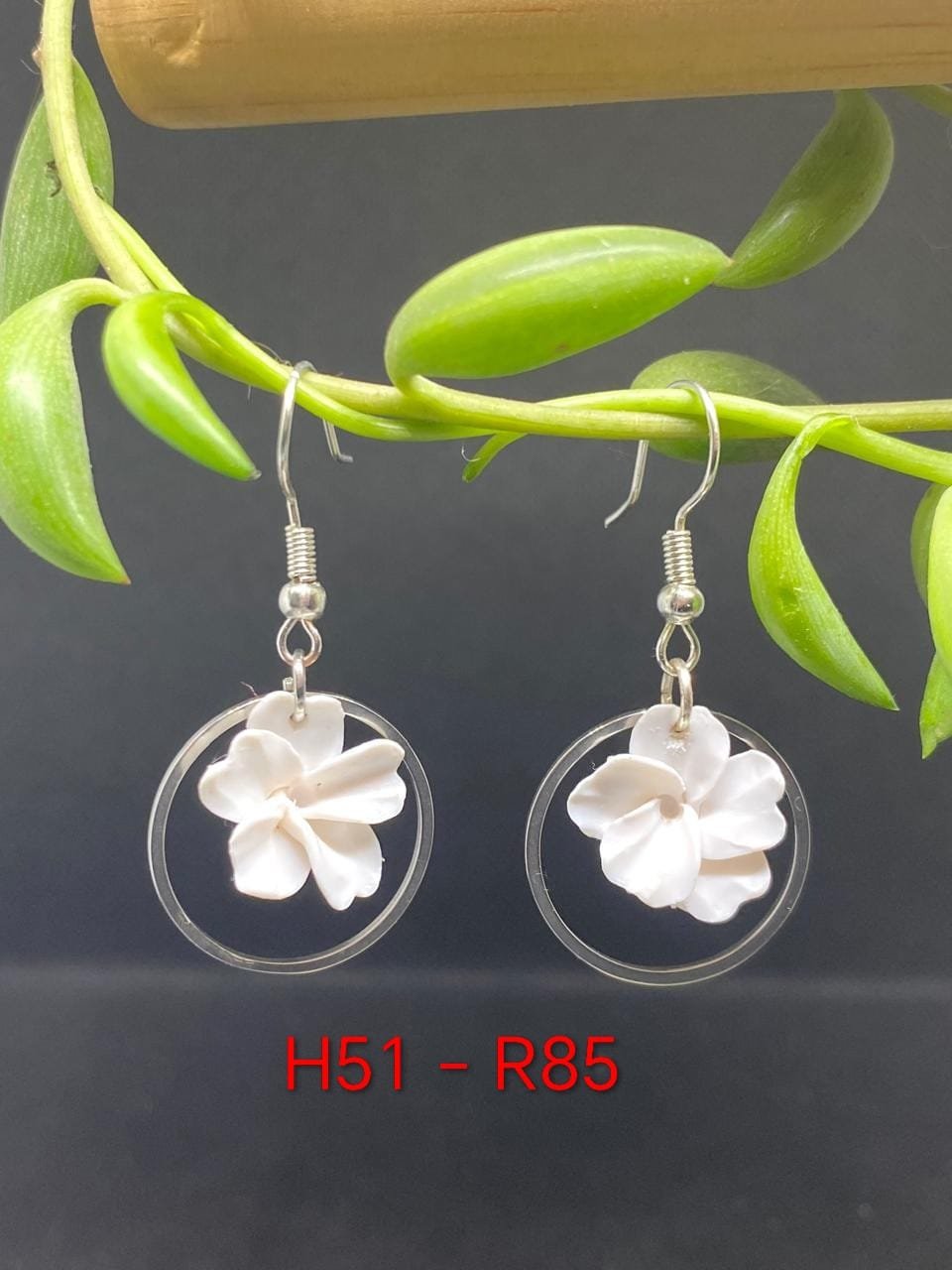 Handgemaakte Klei Oorbelle H51