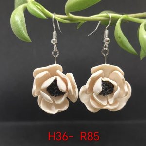 Handgemaakte Klei Oorbelle H36