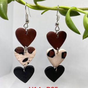 Handgemaakte Klei Oorbelle H14