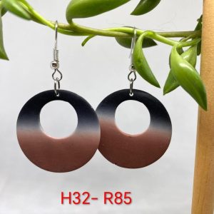 Handgemaakte Klei Oorbelle H32