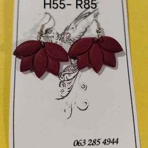 Handgemaakte Klei Oorbelle H55