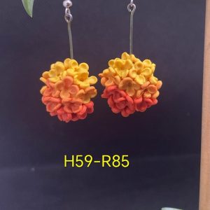 Handgemaakte Klei Oorbelle H59