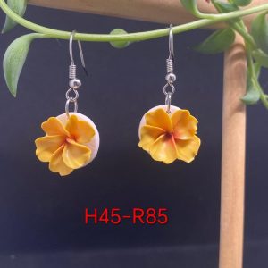 Handgemaakte Klei Oorbelle H45