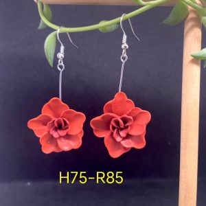 Handgemaakte Klei Oorbelle H75