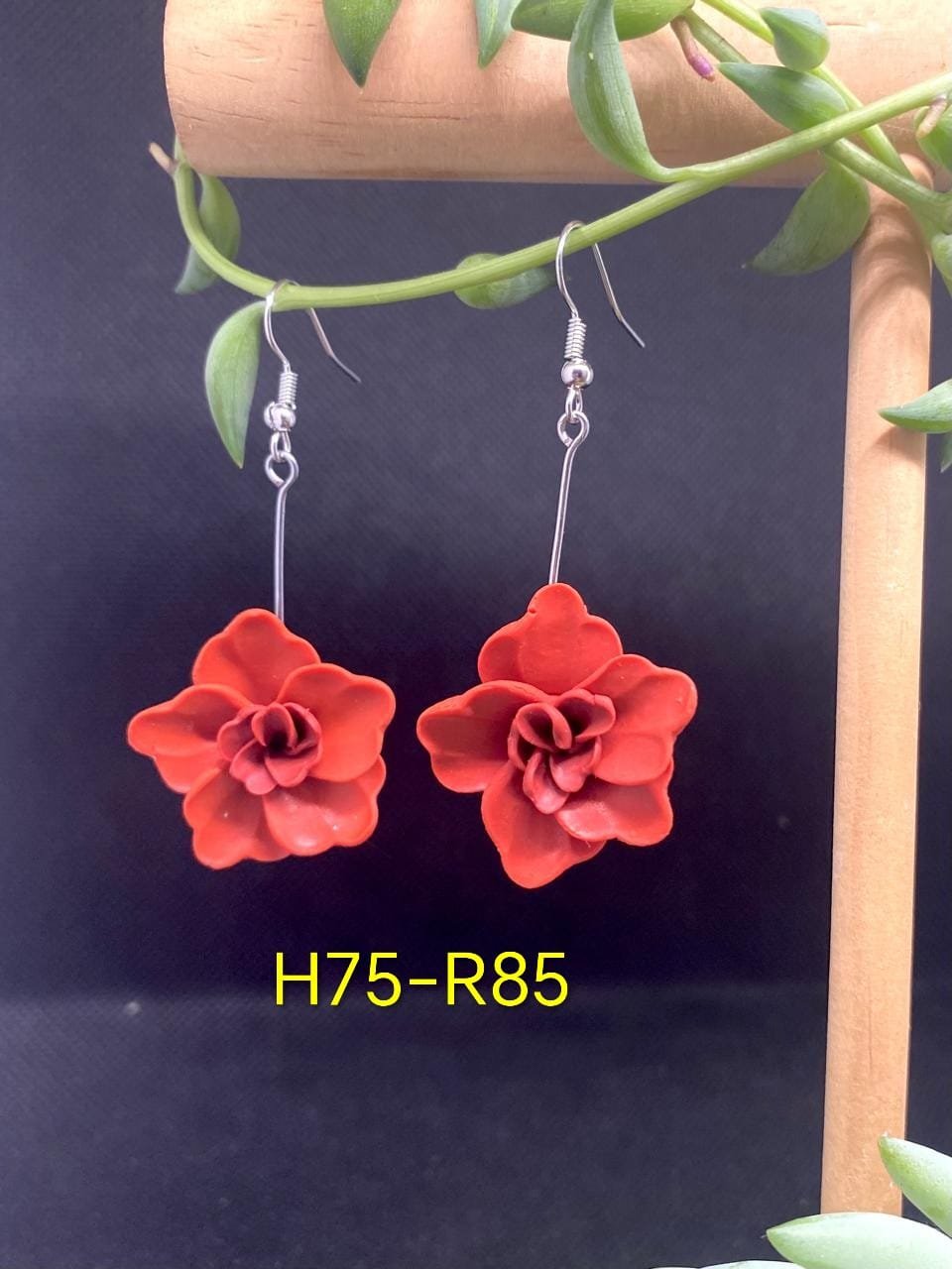 Handgemaakte Klei Oorbelle H75