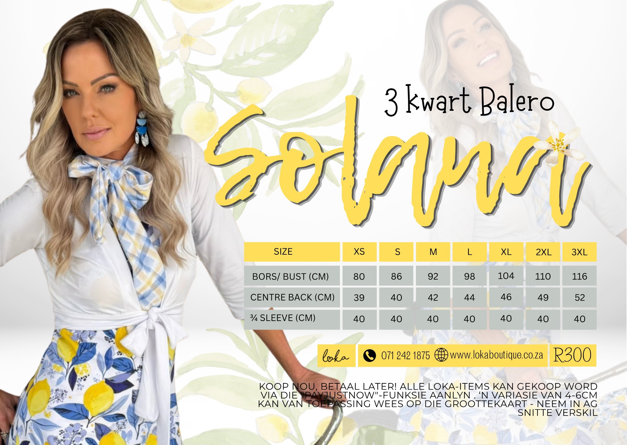 3/4 Wit Balero