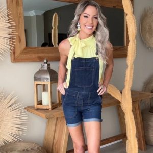 Staute Dungaree Kort