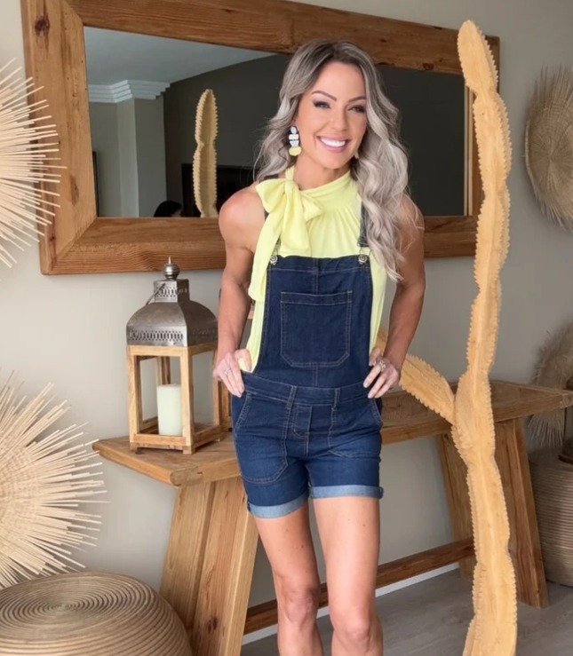 Staute Dungaree Kort