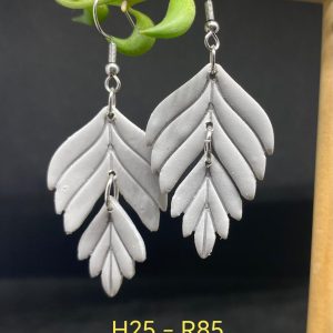 Handgemaakte Klei Oorbelle H25