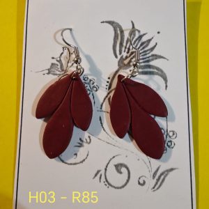 Handgemaakte Klei Oorbelle H3