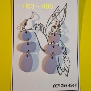 Handgemaakte Klei Oorbelle H83