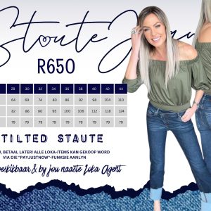 Tilted Staute Jean