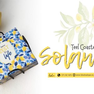 Solana Coasters (Rond) Afrikaans
