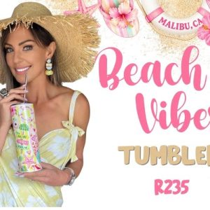 Beach Vibes Lang Tumbler