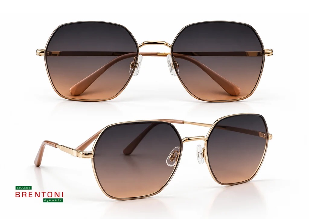 Brentoni Sonbrille Staalraam