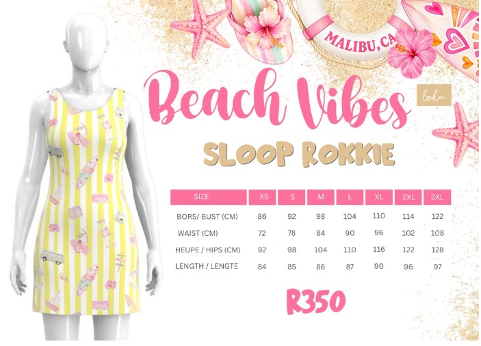 Beach Vibes Slooprokkie